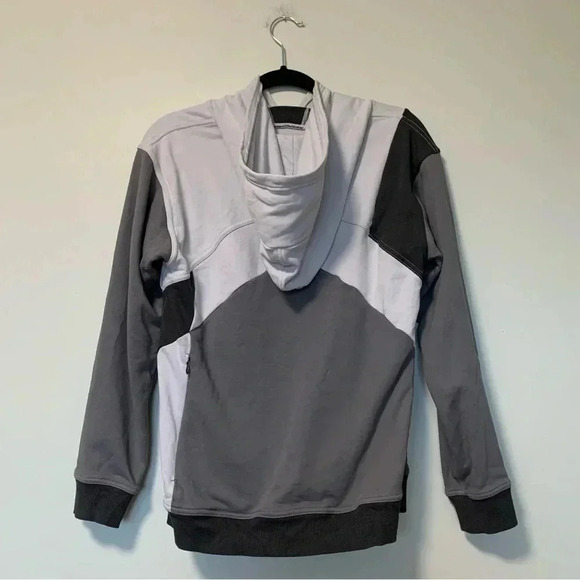 Lululemon black  grey colorblock hoodie - Picture 6 of 6